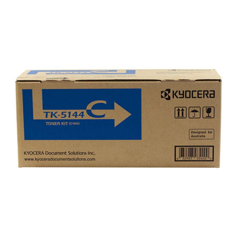 Kyocera TK5144C Cyan Genuine Toner Cartridge