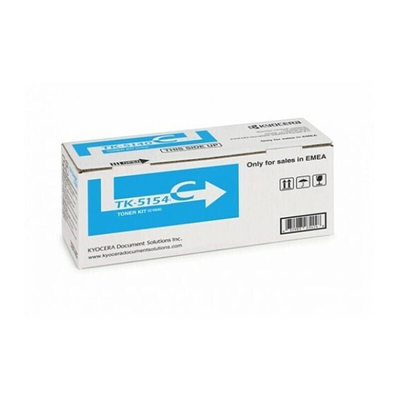 Kyocera TK5154C Cyan Genuine Toner Cartridge