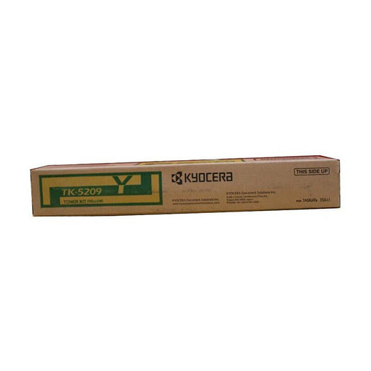 Kyocera TK5209Y Yellow Genuine Toner Cartridge