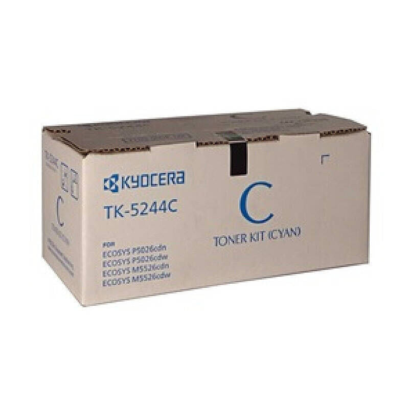 Kyocera TK5244C Cyan Genuine Toner Cartridge