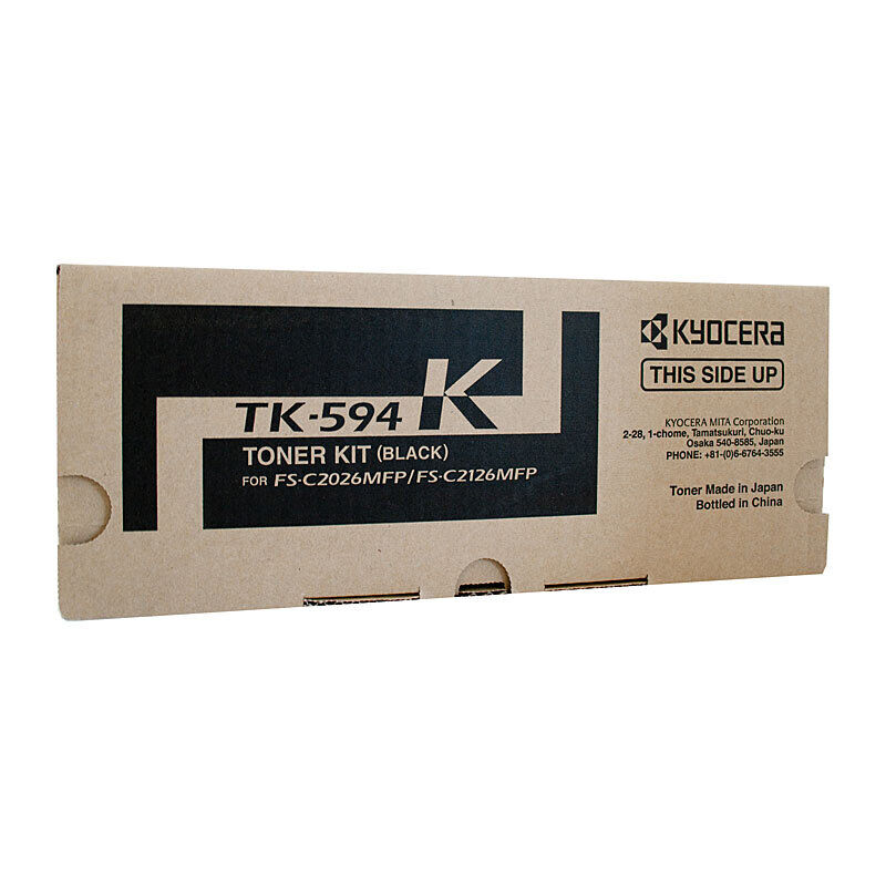 Kyocera TK594K Black Genuine Toner Cartridge