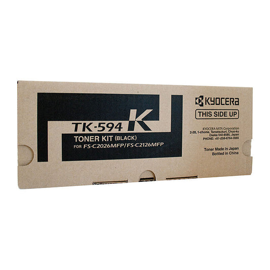 Kyocera TK594K Black Genuine Toner Cartridge