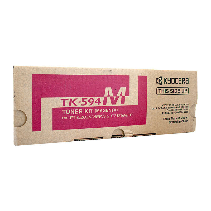 Kyocera TK594M Magenta Genuine Toner Cartridge