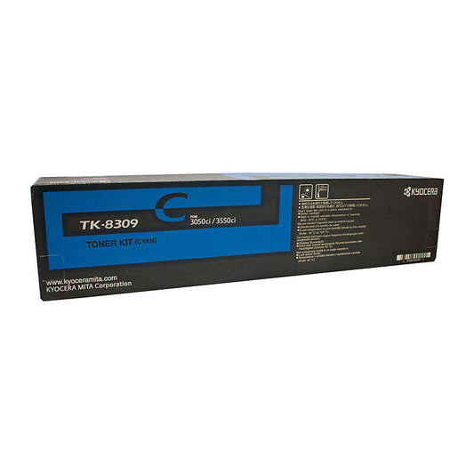 Kyocera TK8309C Cyan Genuine Toner Cartridge