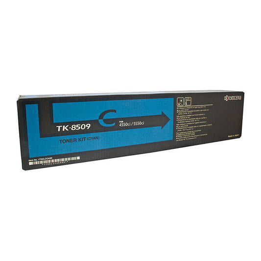 Kyocera TK8509C Cyan Genuine Toner Cartridge