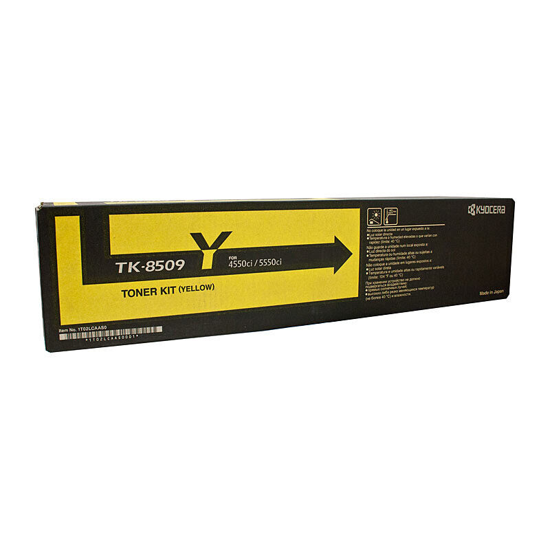 Kyocera TK8509Y Yellow Genuine Toner Cartridge
