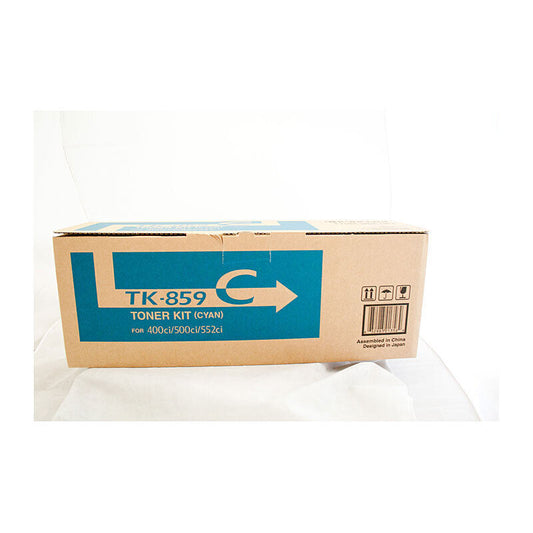 Kyocera TK859C Cyan Genuine Toner Cartridge