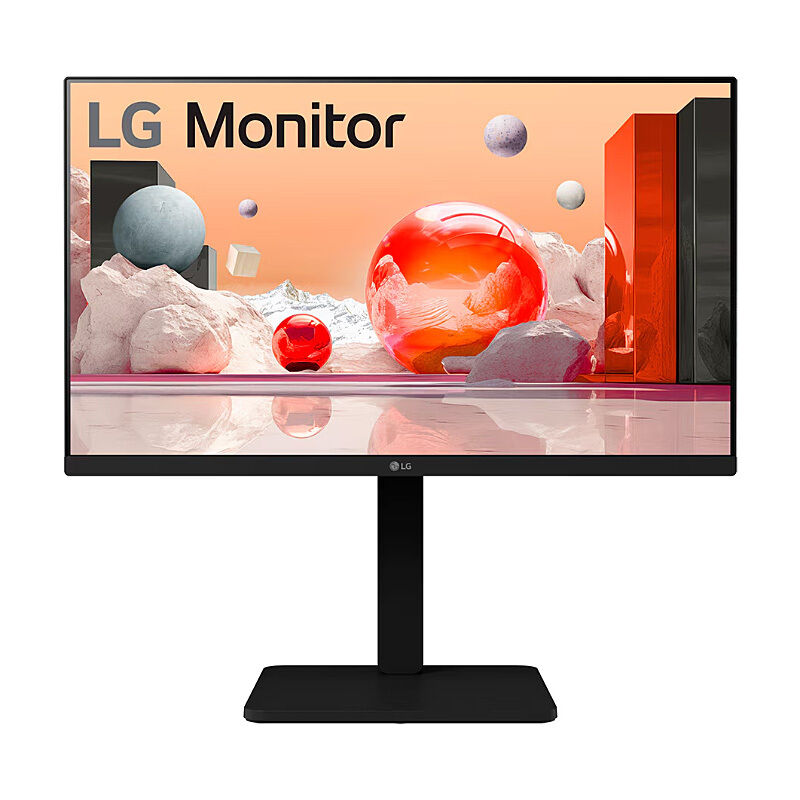LG 23.8'' IPS FHD monitor 1920×1080 (16:9) 5ms 100Hz DP HDMI VGA USB Speaker Pivot [24BA550]