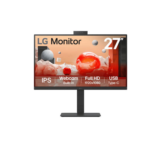 LG 27'' FHD IPS Monitor&Webcam [27BA850-B]