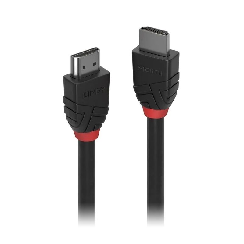 Lindy 2m HDMI High Speed Cable Black Line [36472]
