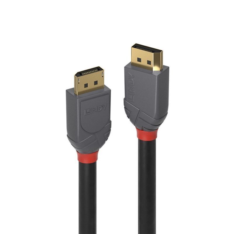 Lindy 2m DisplayPort 1.4 Cable Anthra Line [36482]