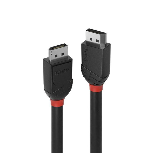 Lindy 0.5m DisplayPort 1.2 Cable Black Line [36490]