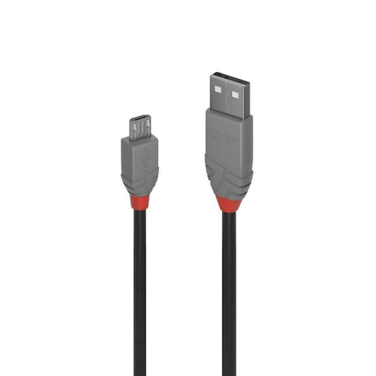 Lindy 2m USB-A 2.0 to Micro-B Anthra Line [36733]