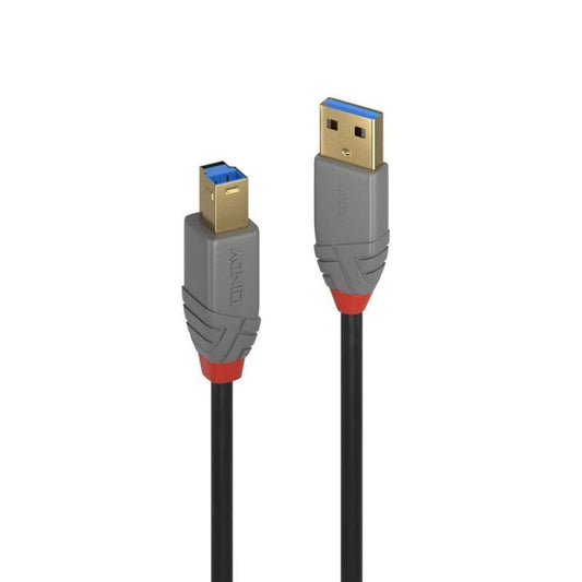 Lindy 1m USB-A 3.0 to USB-B Cable Anthra Line [36741]