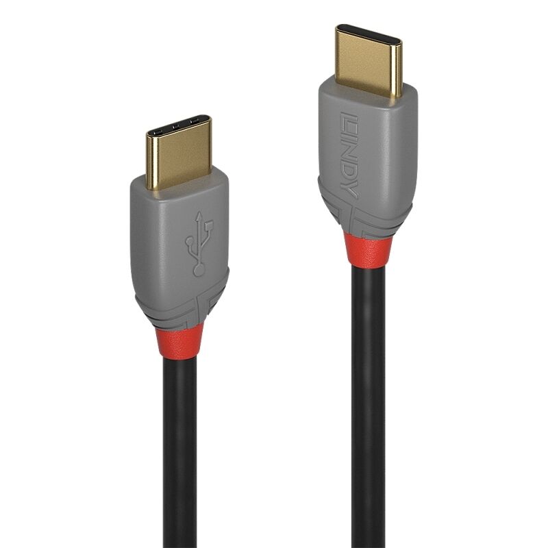 Lindy 3m USB 2.0 Type C Cable Anthra Line [36873]