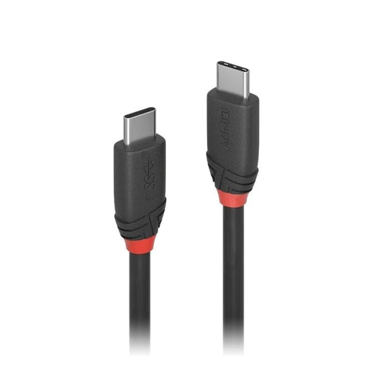 Lindy 1m USB-C 3.1 Cable 3A Black Line [36906]