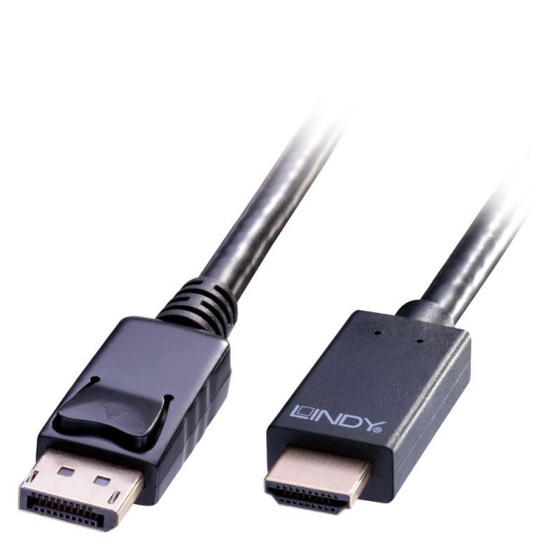 Lindy 5m DisplayPort to HDMI 10.2G Cable [36924]