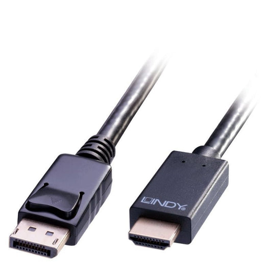 Lindy 5m DisplayPort to HDMI 10.2G Cable [36924]