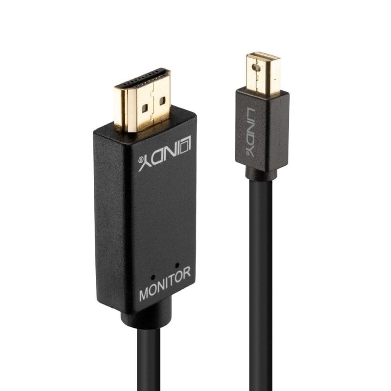 Lindy 2m Mini DisplayPort to HDMI 10.2G Cable [36927]