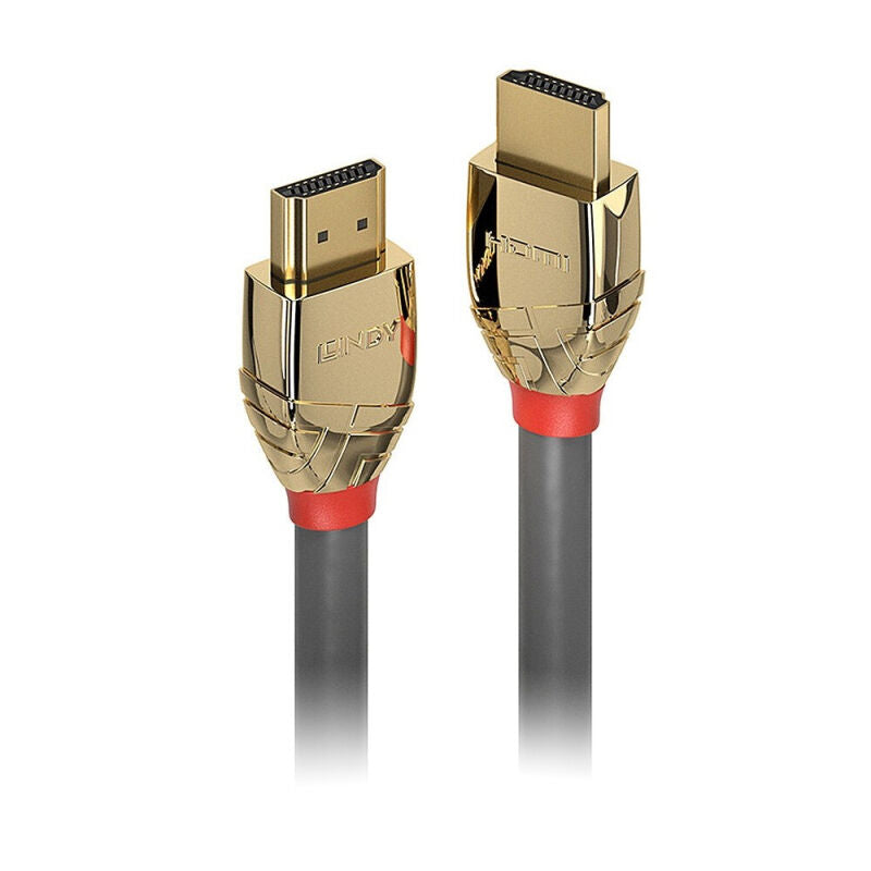 Lindy 1m HDMI Ultra High Speed Cable Gold Line [37601]