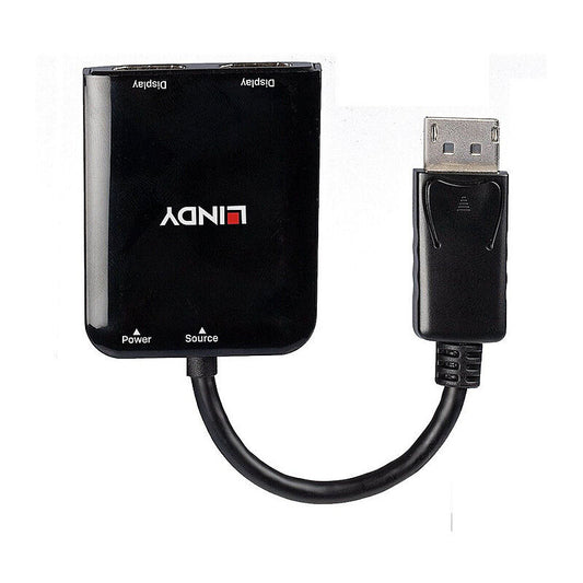 Lindy 2 Port DisplayPort 1.2 MST Hub [38430]