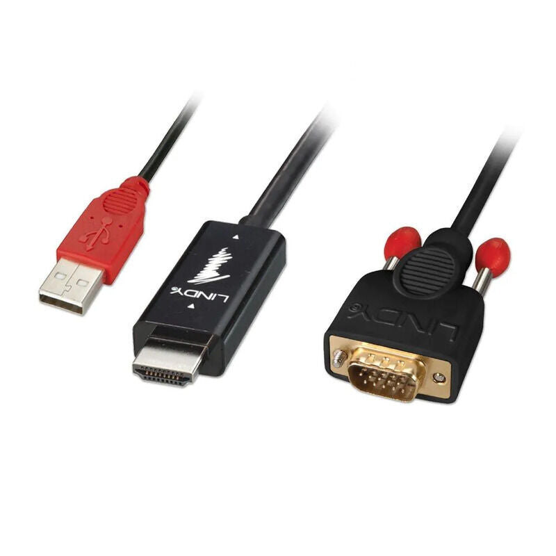 Lindy 1m HDMI to VGA Cable [41455]