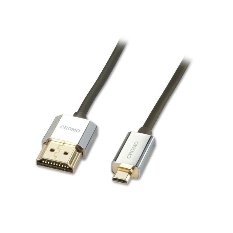 Lindy 4.5m Active HDMI to Micro HDMI Slim Cable Cromo Line [41679]