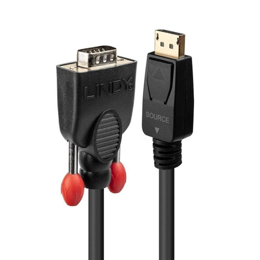 Lindy 2m DisplayPort to VGA Adapter Cable [41942]