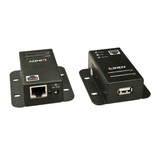 Lindy 50m CAT5/6 USB-A 2.0 Extender Power Over CAT5/6 [42680]