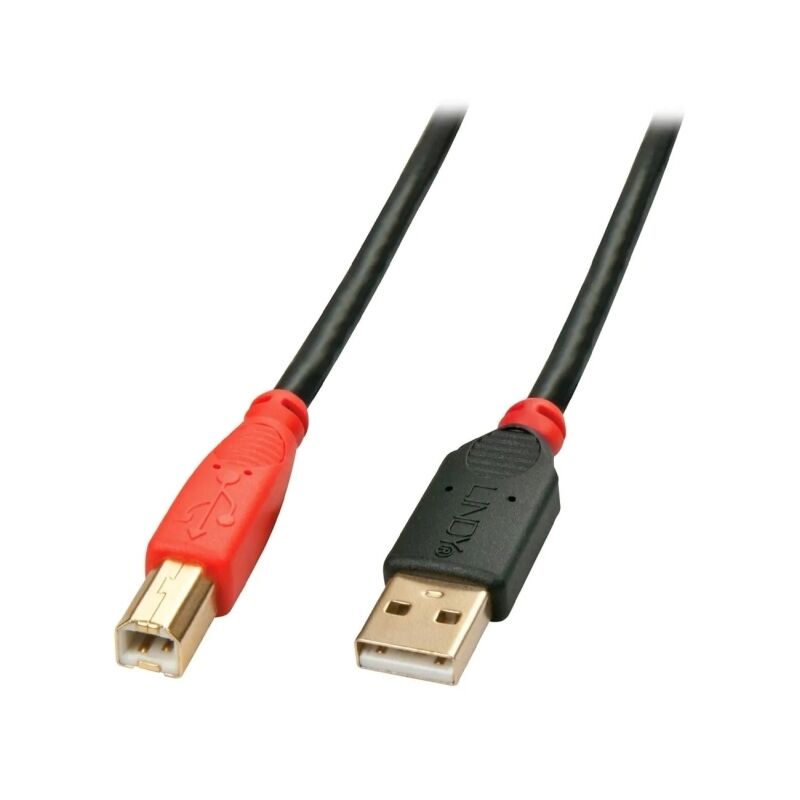 Lindy 10m USB-A 2.0 to USB-B Active Cable [42761]