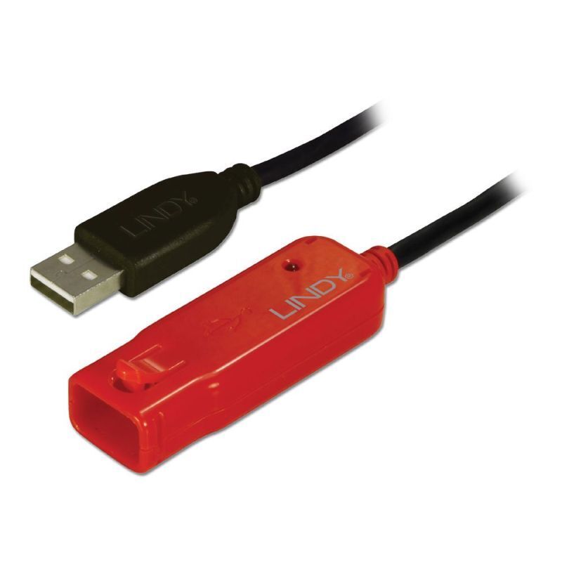 Lindy 8m USB-A 2.0 Active Extension Cable Pro [42780]
