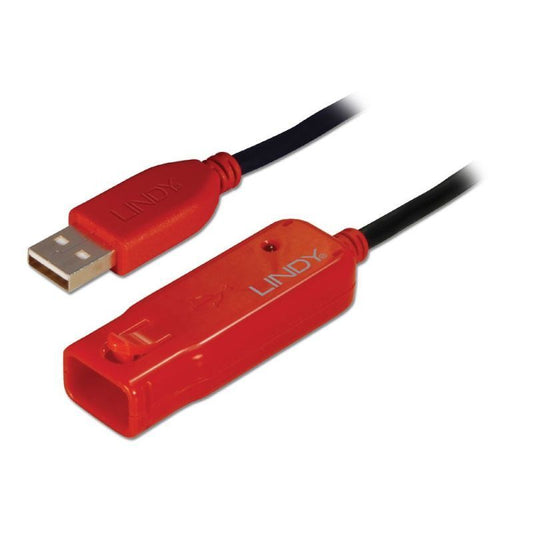 Lindy 12m USB-A 2.0 Active Extension Cable Pro [42782]