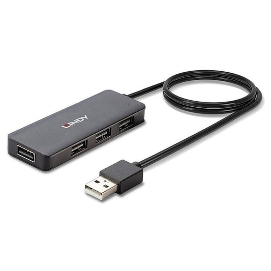 Lindy USB-A 2.0 4 Port Hub [42986]
