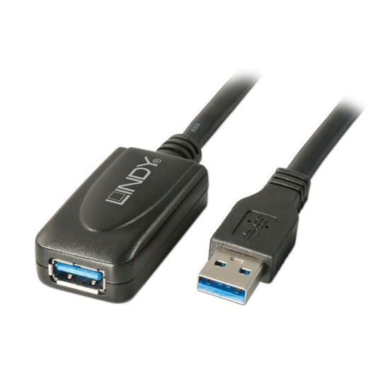 Lindy 5m USB-A 3.0 Active Extension Cable [43155]