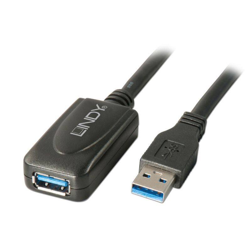 Lindy 5m USB-A 3.0 Active Extension Cable [43155]