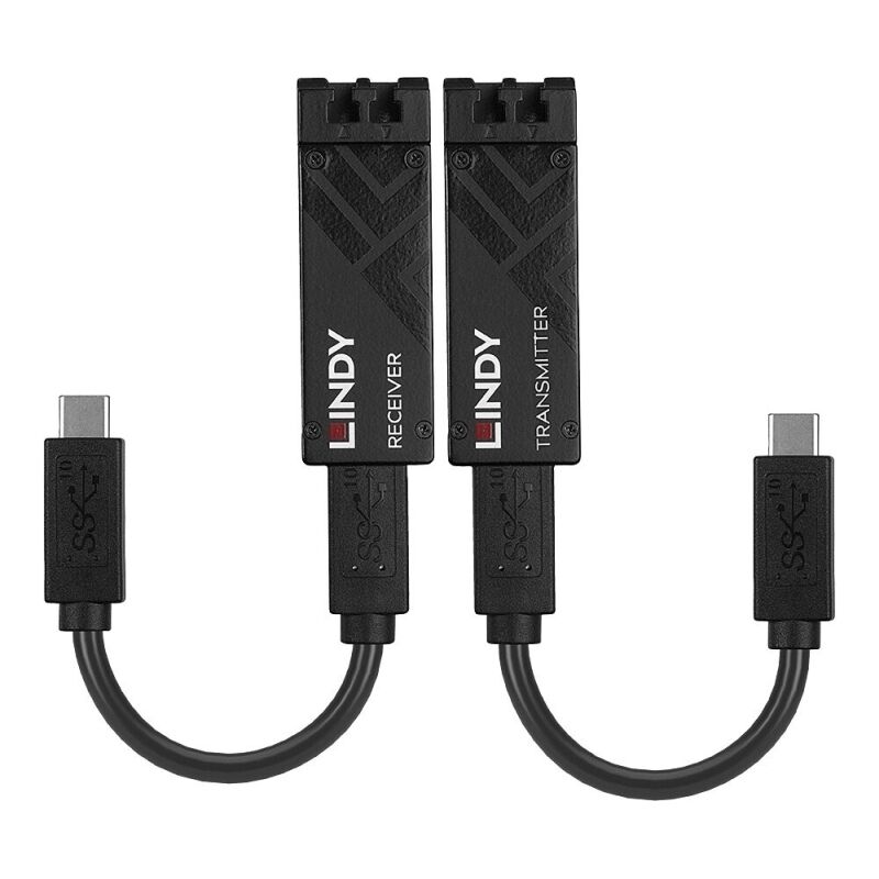 Lindy 100m Fibre Optic USB-C 3.2 Extender [43312]