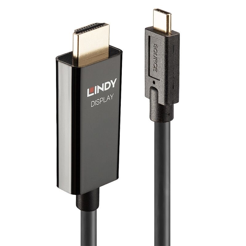Lindy 10m USB Type C to HDMI 4K60 Adapter Cable with HDR [43317]