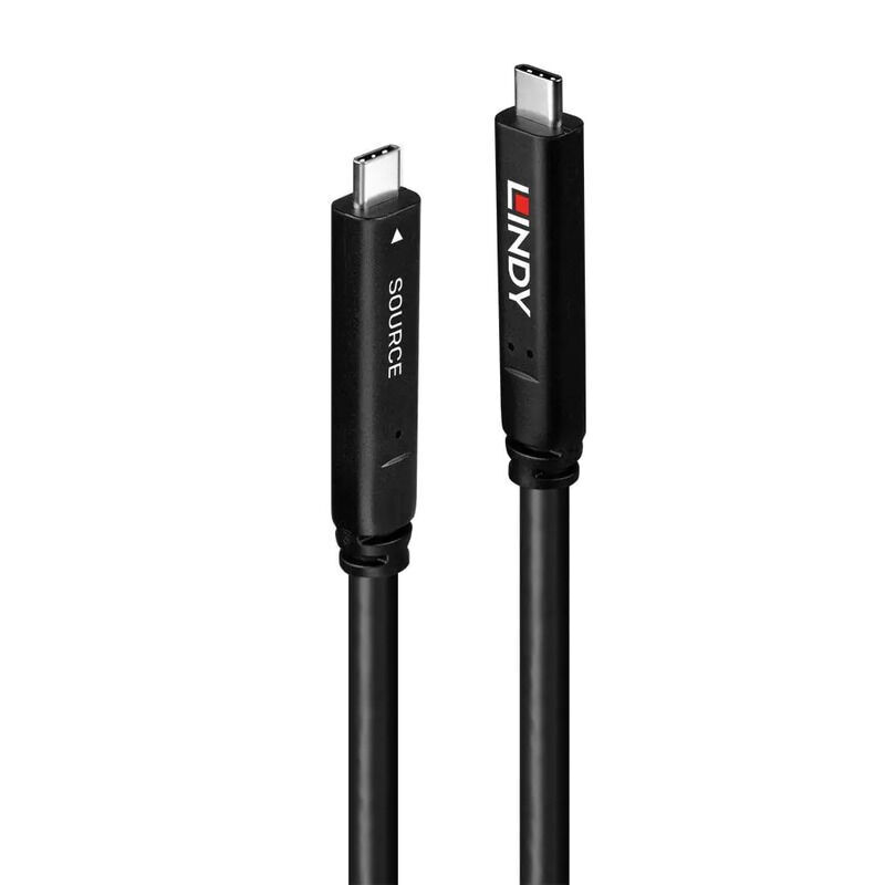 Lindy 15m USB 3.2 & DP Cable [43399]