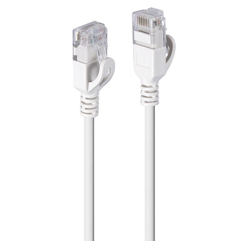 Lindy 3m Cat.6A U/UTP LSZH Ultra Slim Network Cable Grey [47585]