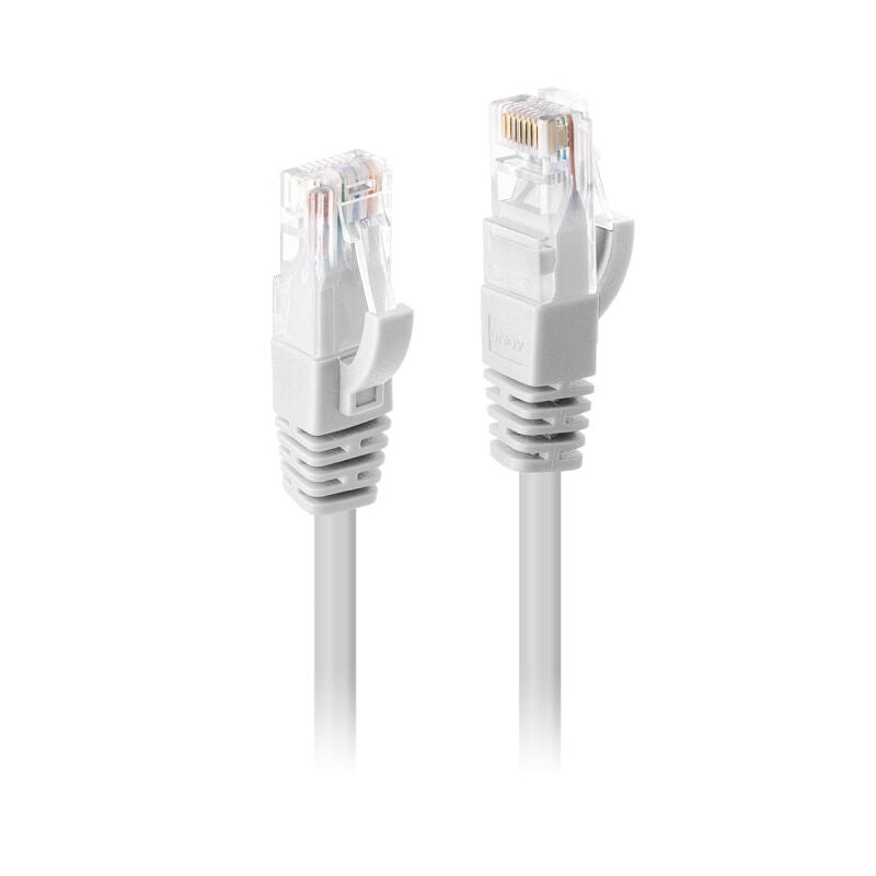 Lindy 0.5m CAT.6 U/UTP Gigabit Network Cable White [48091]