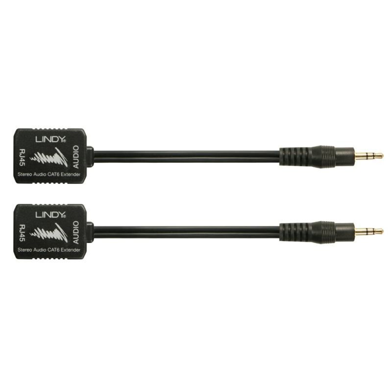 Lindy 100m CAT5/6 3.5mm Stereo Audio Extender [70450]