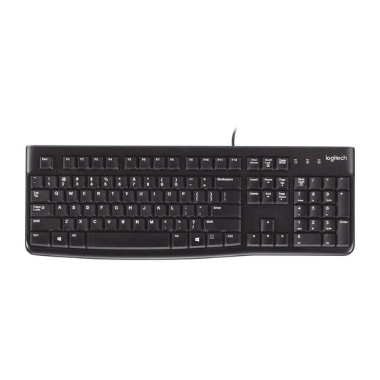 Logitech K120 Wired Full Size USB Keyboard [920-002582]