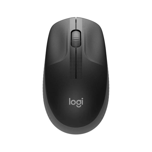 Logitech M190 Full-Size Wireless Mouse Charcoal [910-005913]