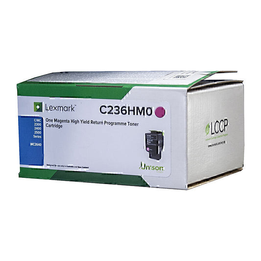 Lexmark C2360M0 Magenta Genuine Toner Cartridge