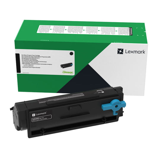 Lexmark 55B6H00 Black Genuine Toner Cartridge