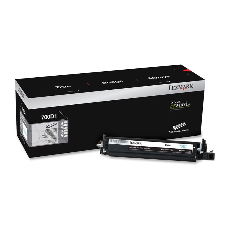 Lexmark 70C0D10 Black Genuine Developer Unit