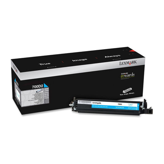 Lexmark 70C0D20 Cyan Genuine Developer Unit
