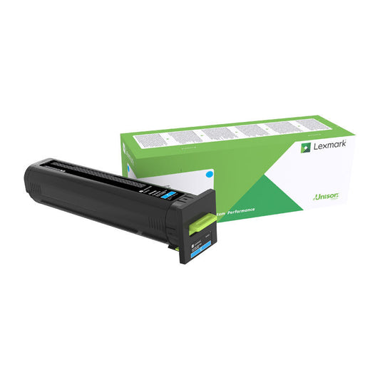Lexmark 72K6XC0 Cyan Genuine Toner Cartridge