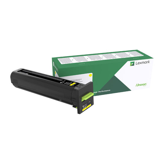 Lexmark 72K60Y0 Yellow Genuine Toner Cartridge