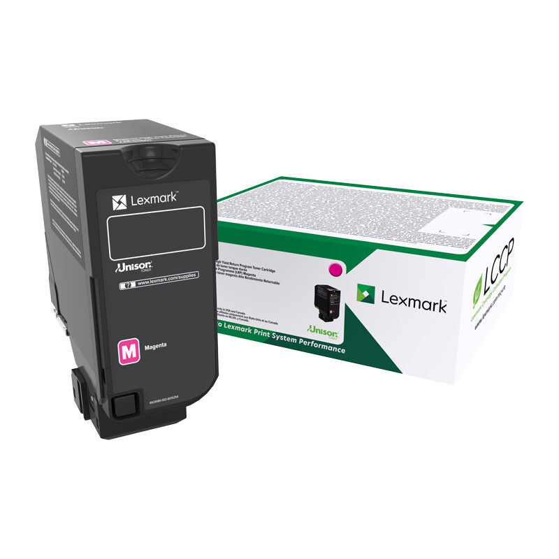 Lexmark 74C6HM0 Magenta Genuine Toner Cartridge
